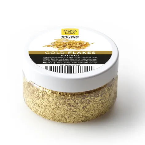 Edible Gold Flakes; 22.5kt